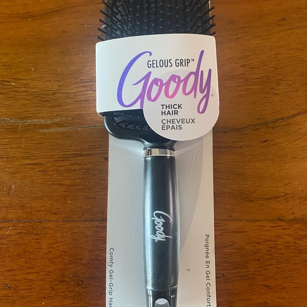 Brand new Goody Gelous Grip Hair Brush - Black